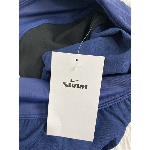 Nike Swim Board Shorts Size L Midnight Navy Blue Women’s Pull On - Picture 12 of 12